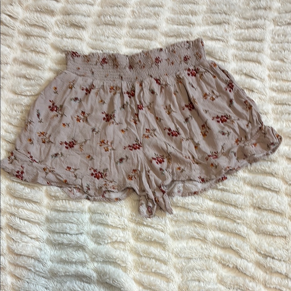 Floral Patterned Shorts